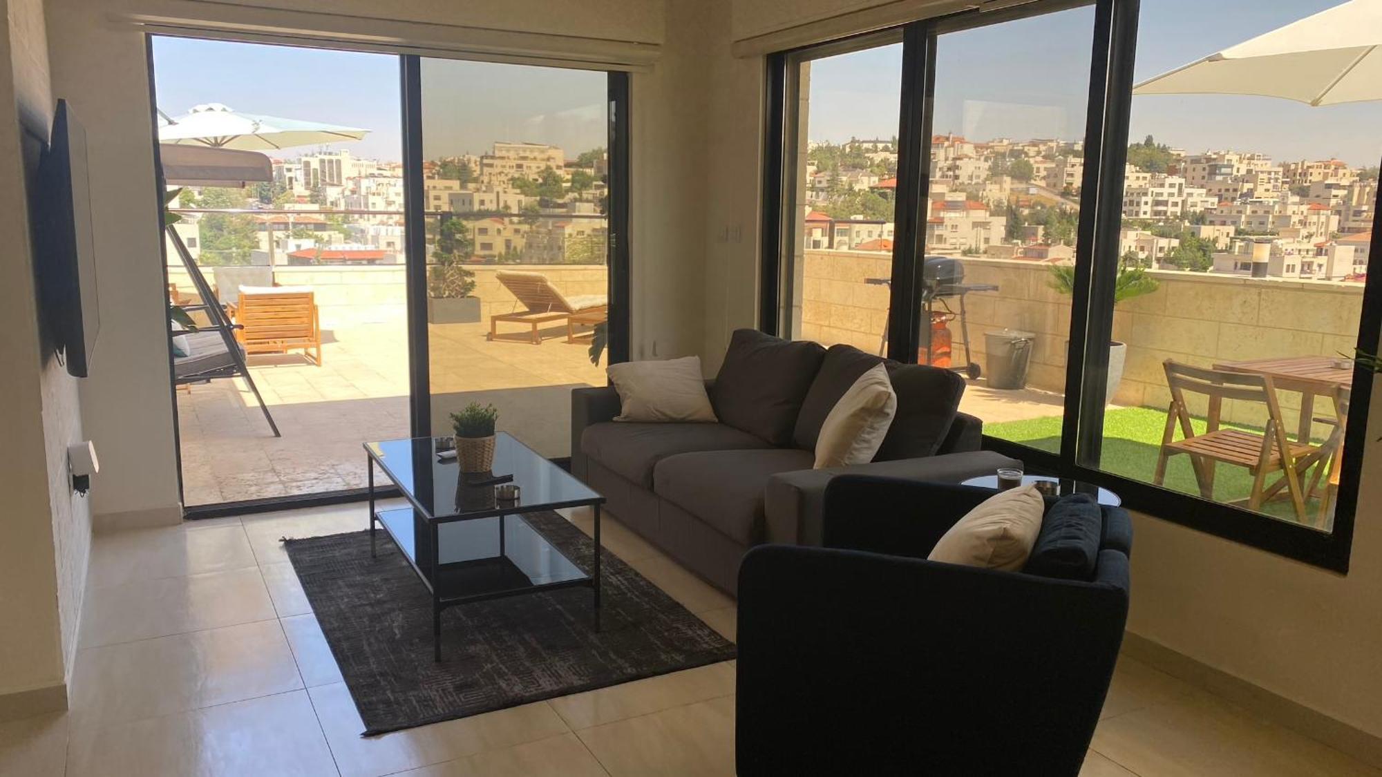 Dair Ghbar Apartment Amman Ruang foto